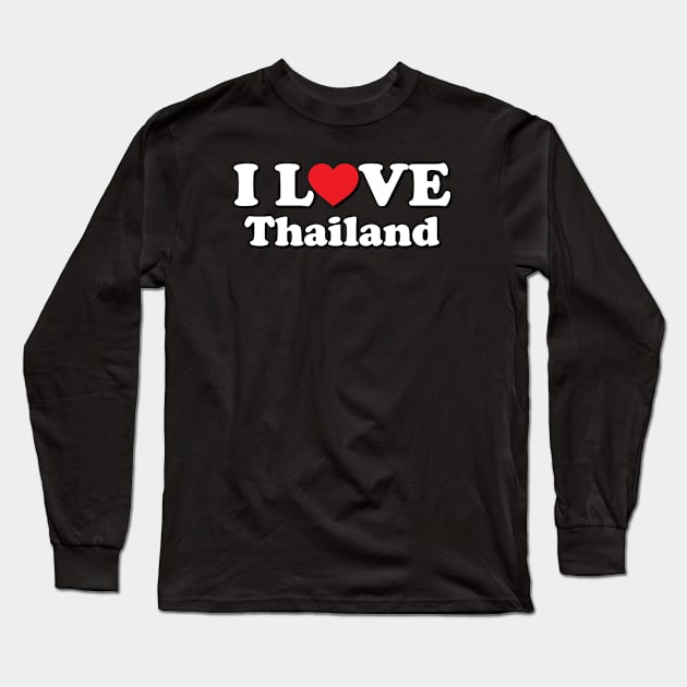 I Love Germany Long Sleeve T-Shirt by Ericokore